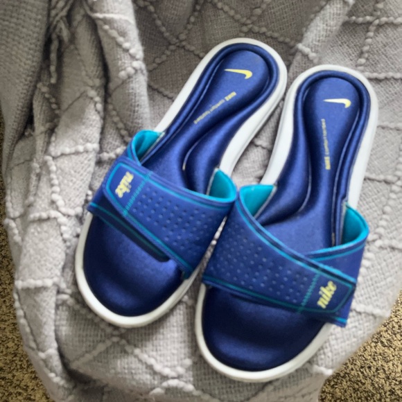 Nike Comfort Footbed Sandals Women's 10 Slide Slip On Beach Pool - Picture 2 of 5